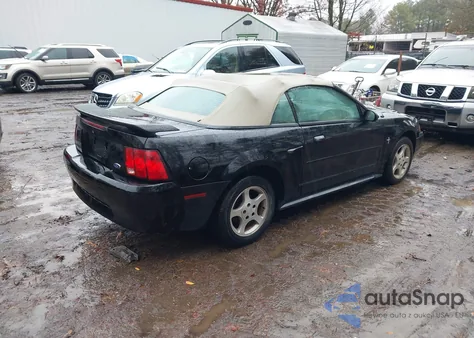 2001 Ford Mustang из США, поврежденный, VIN 1FAFP444X1F113422